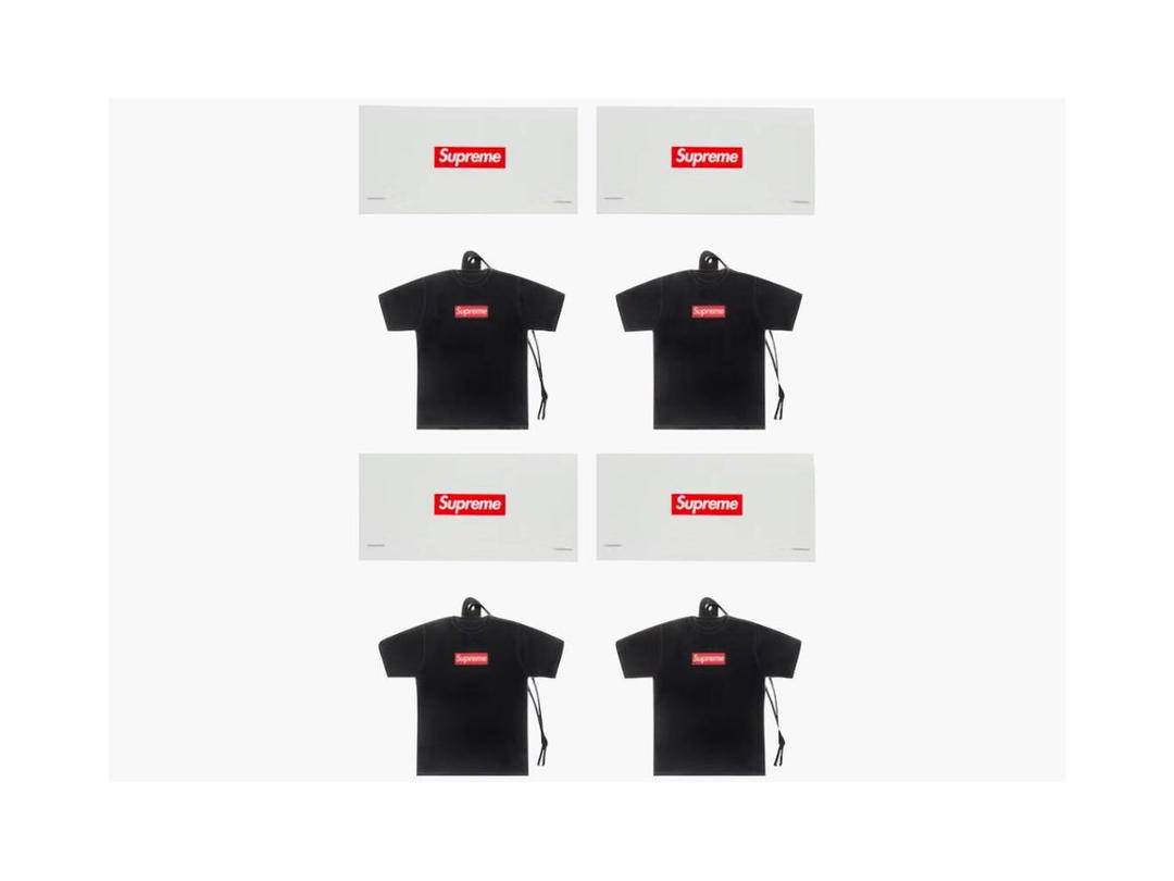 Supreme Supreme Kuumba Tee Air Freshener Black (Pack of 4)