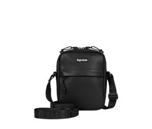 Buy Supreme Leather Shoulder Bag Black (FW23) at Sasom – Authentic and Ready to Ship