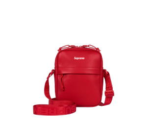 Buy Supreme Leather Shoulder Bag Red (FW23) at Sasom – Authentic and Ready to Ship