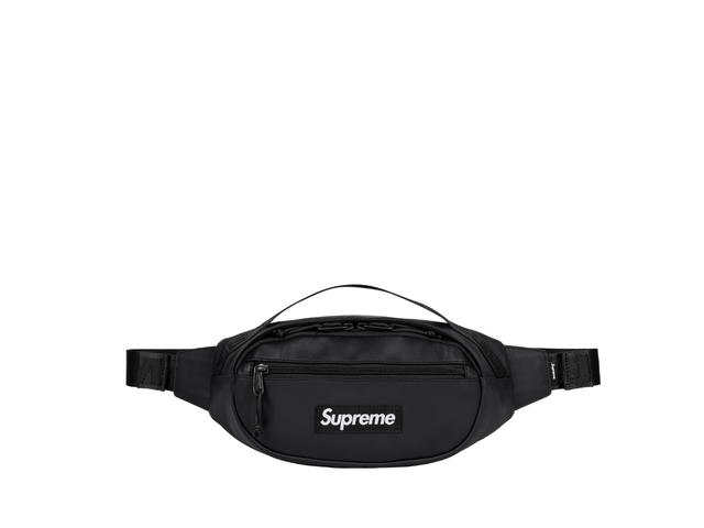 Supreme Supreme Leather Waist Bag Black (FW23) - view 1