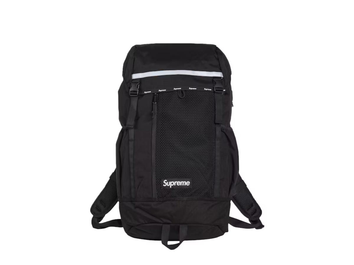 Supreme Supreme Logo Backpack Black (FW24)