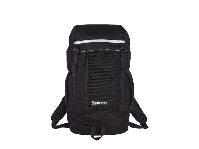 Supreme Supreme Logo Backpack Black (FW24) - view 1