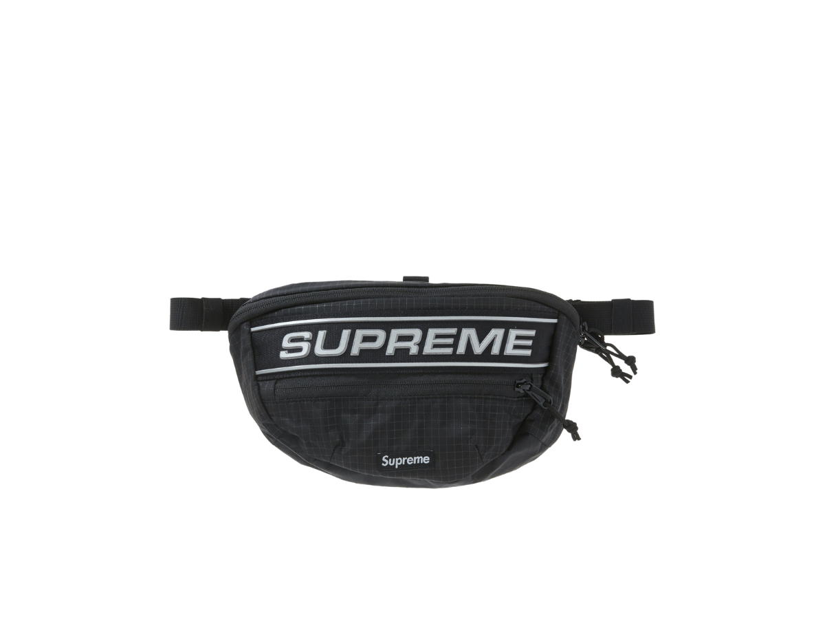 Supreme Supreme Logo Waist Bag Black