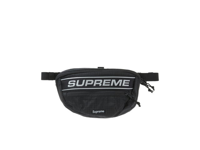 Supreme Supreme Logo Waist Bag Black - view 1