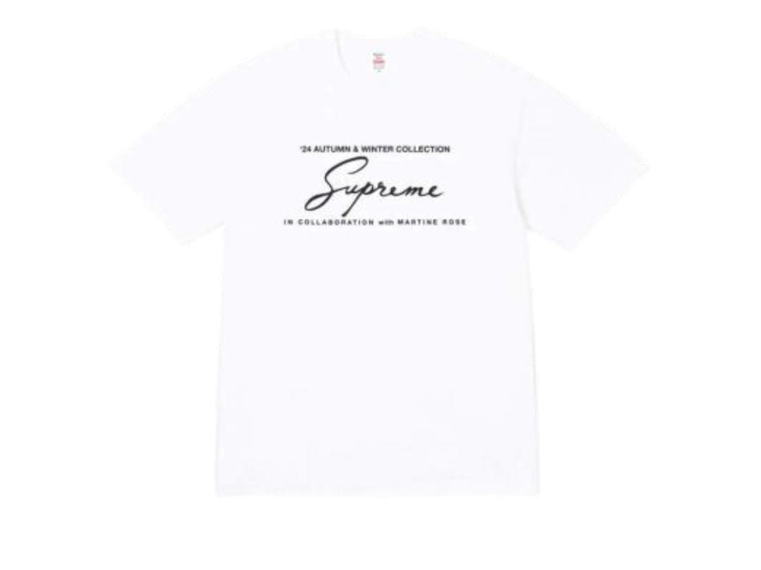 Supreme Supreme Martine Rose Tee White (FW24)