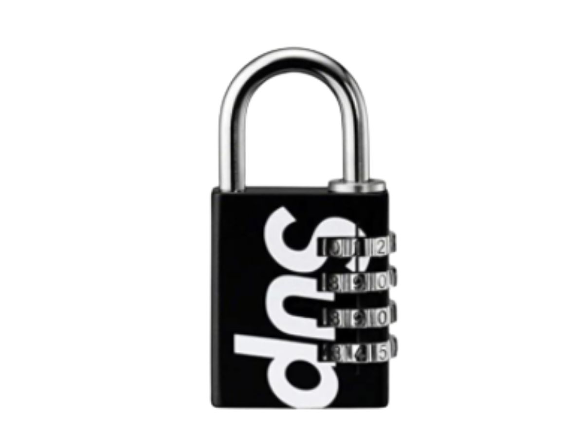 Supreme Supreme Masterlock Numeric Lock Black