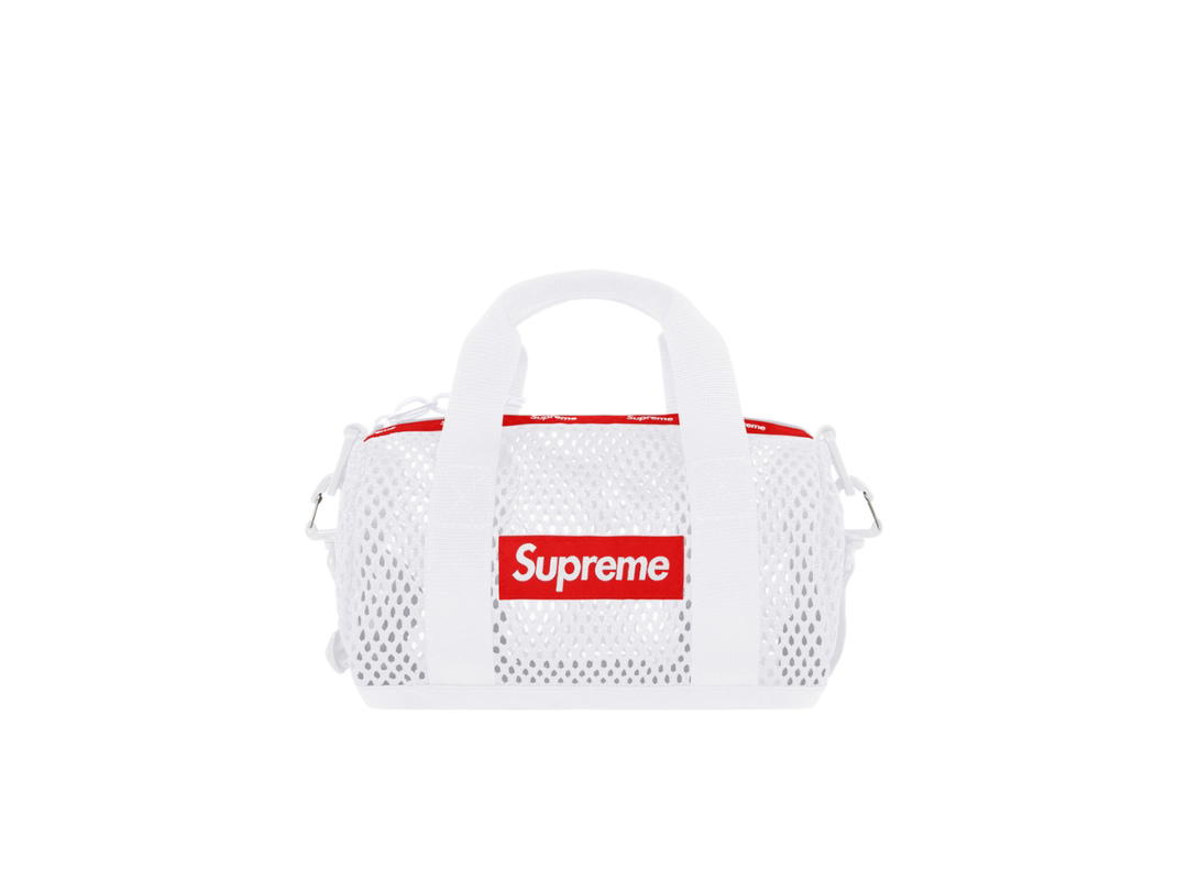Supreme Supreme Mesh Mini Duffle Bag White