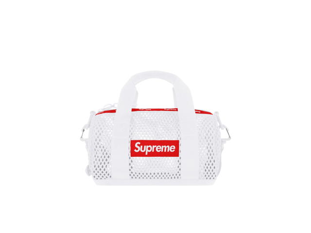 Supreme Supreme Mesh Mini Duffle Bag White - view 1