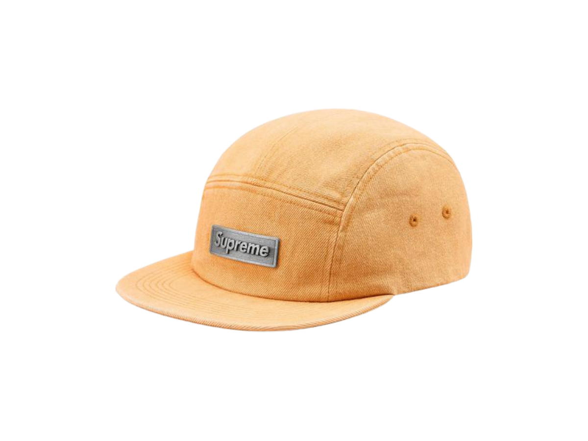 Supreme Supreme Metal Plate Camp Cap Gold (SS18)