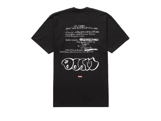 Supreme Supreme MF DOOM Tee Black (FW23) - view 2