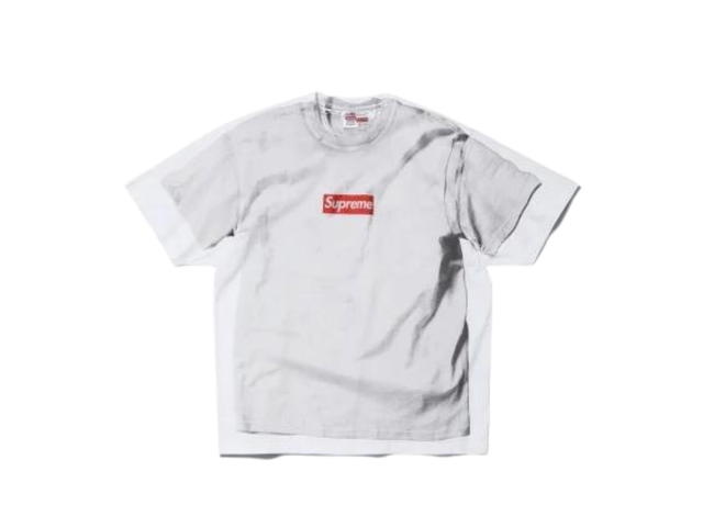 Supreme Supreme/MM6 Maison Margiela Box Logo Tee White (SS24) - view 1