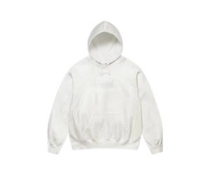 Buy Supreme/MM6 Maison Margiela Foil Box Logo Hooded Sweatshirt White (SS24) at Sasom – Authentic and Ready to Ship