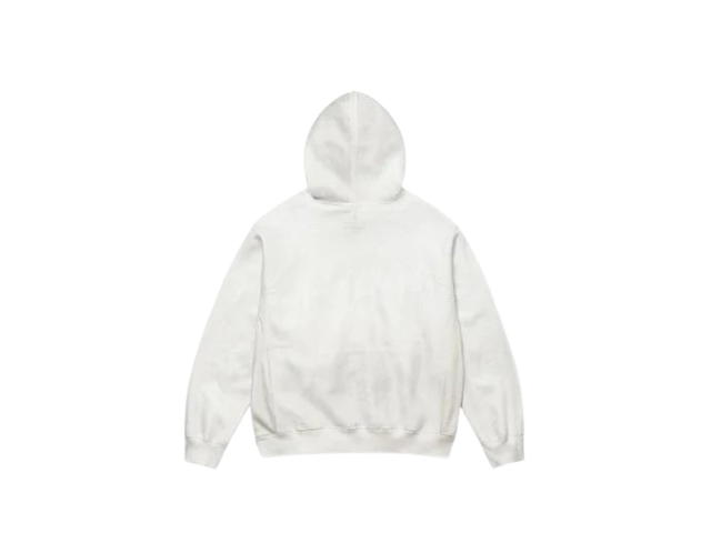Supreme Supreme/MM6 Maison Margiela Foil Box Logo Hooded Sweatshirt White (SS24) - view 2
