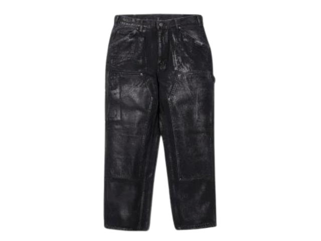 Supreme Supreme/MM6 Maison Margiela Foil Double Knee Painter Pant Black (SS24) - view 1