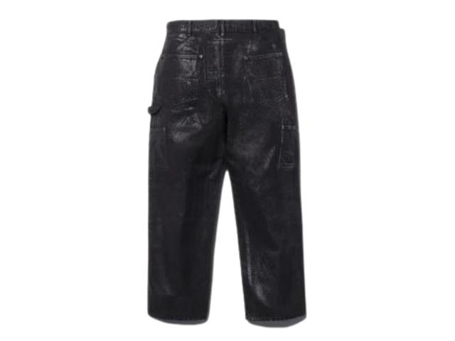 Supreme Supreme/MM6 Maison Margiela Foil Double Knee Painter Pant Black (SS24) - view 2
