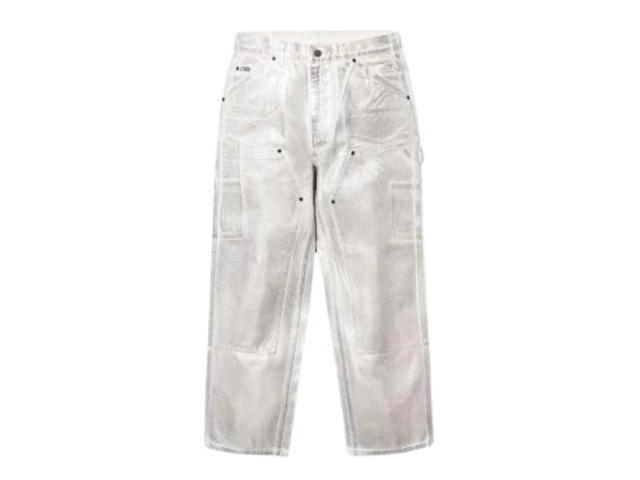 Supreme Supreme/MM6 Maison Margiela Foil Double Knee Painter Pant White (SS24) - view 1