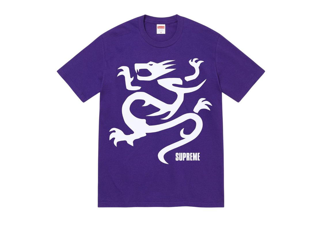 Supreme Supreme Mobb Deep Dragon Tee Purple (SS23)