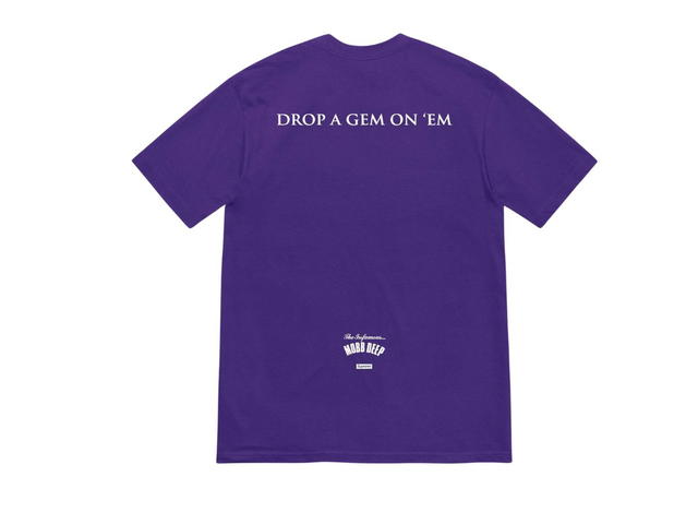 Supreme Supreme Mobb Deep Dragon Tee Purple (SS23) - view 2