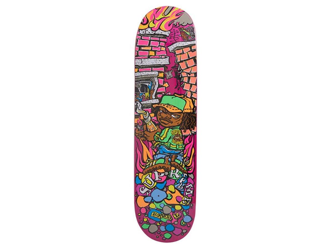Supreme Supreme Molotov Kid Skateboard Deck Pink