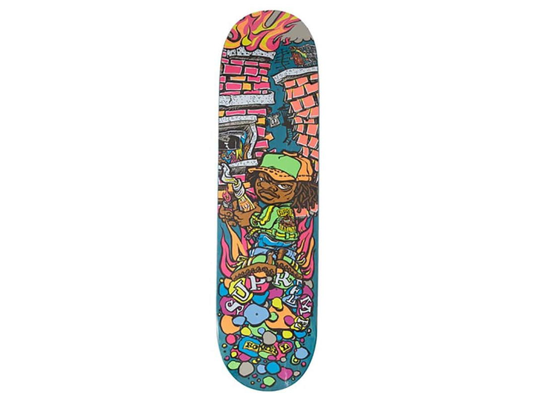 Supreme Supreme Molotov Kid Skateboard Deck Teal