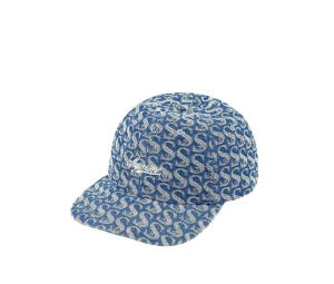 Buy Supreme Monogram Denim 6 Panel Cap (SS21) at Sasom – Authentic and Ready to Ship
