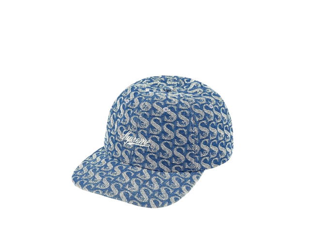 Supreme Supreme Monogram Denim 6 Panel Cap (SS21) - view 1