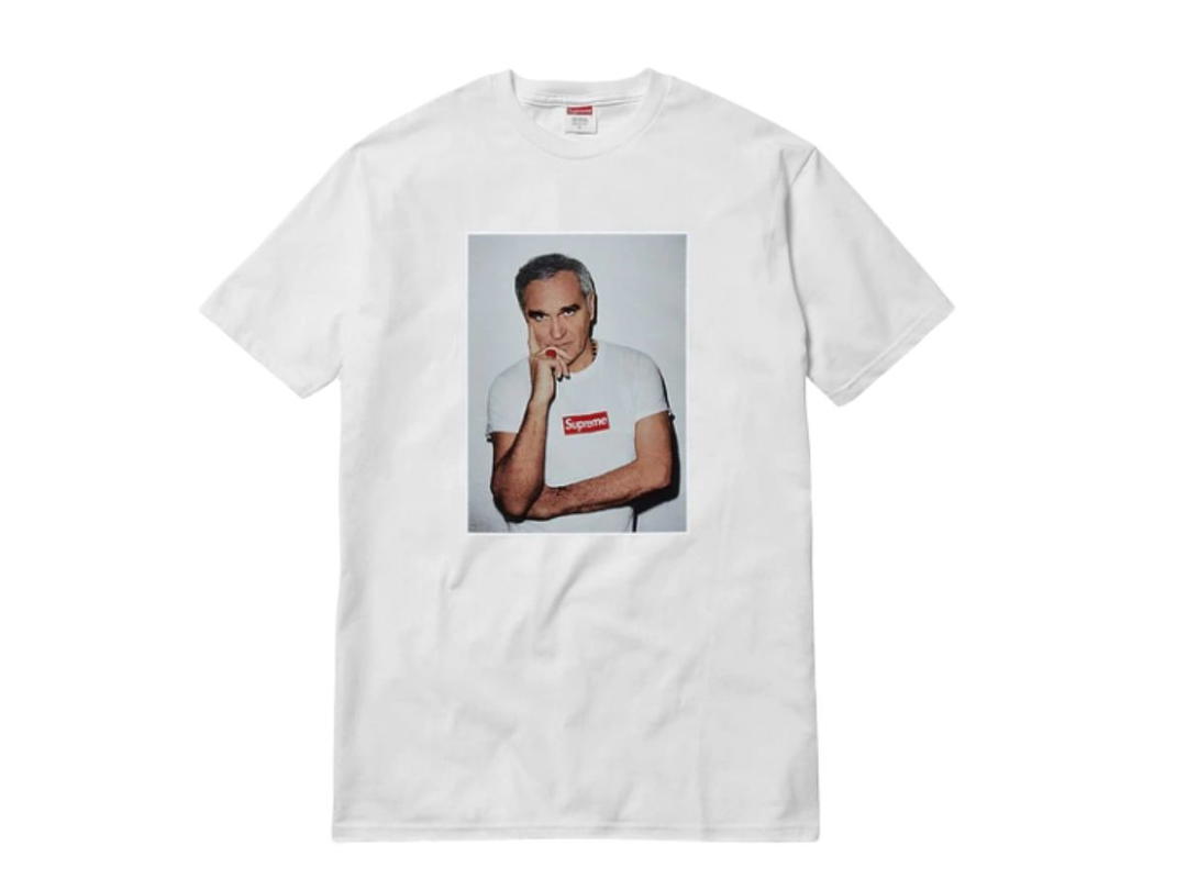 Supreme Supreme Morrissey Tee Off White