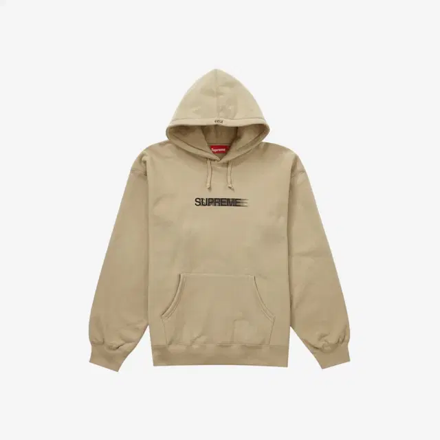 Supreme Supreme Motion Logo Hooded Sweatshirt Dark Tan - 23SS - view 2