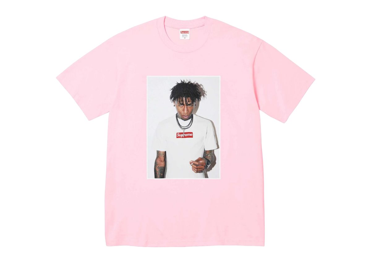 Supreme Supreme NBA Youngboy Tee Light Pink (FW23)