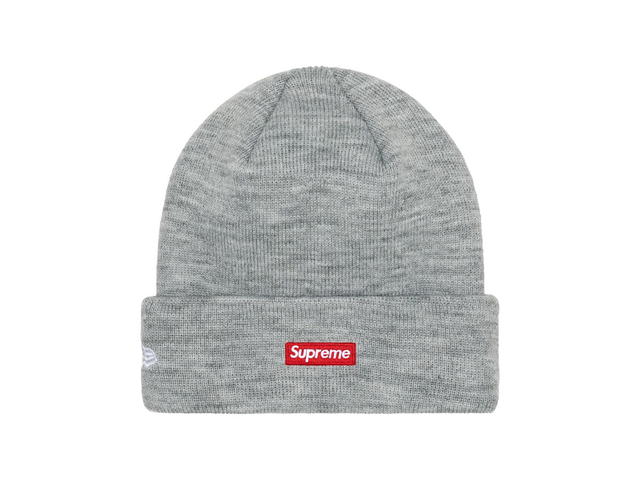 Supreme Supreme New Era® Varsity Beanie Heather Grey (FW23) - view 2