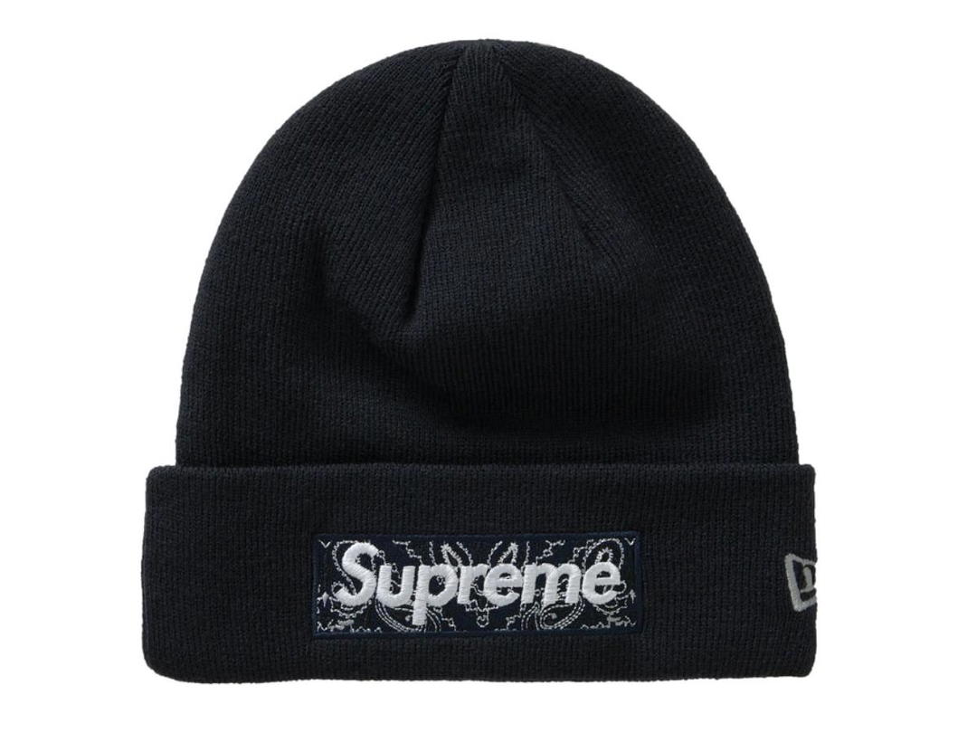 Supreme Supreme New Era Box Logo Beanie Black (FW19)