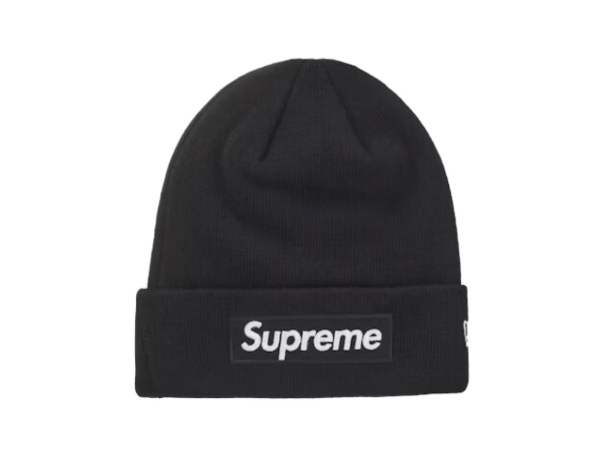 Supreme Supreme New Era Box Logo Beanie Black (FW24)