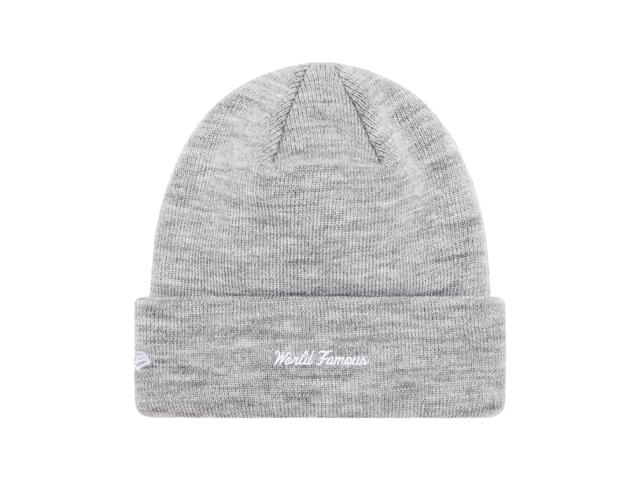 Supreme Supreme New Era Box Logo Beanie Heather Grey (FW23) - view 2