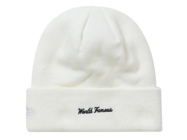 Supreme Supreme New Era Box Logo Beanie White (FW21) - view 2