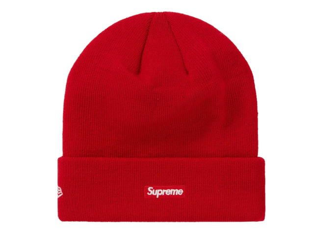 Supreme Supreme New Era S Logo Beanie (FW 19) Red - view 2