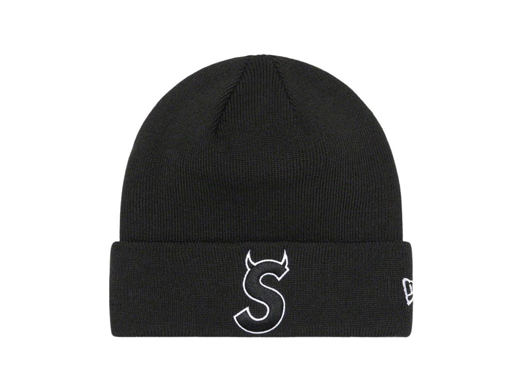 Supreme Supreme New Era S Logo Beanie Black (FW22)