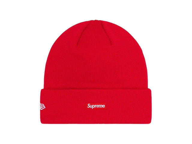 Supreme Supreme New Era S Logo Beanie Red (FW22) - view 2