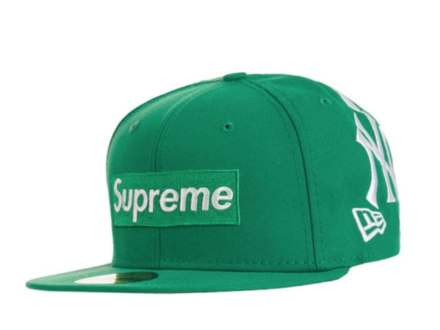 Supreme Supreme New York Yankees Box Logo New Era Green - view 1