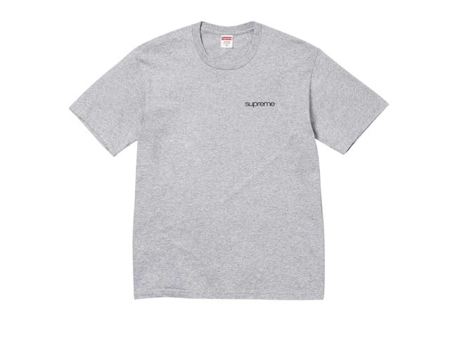 Supreme Supreme NYC Tee Heather Grey (FW23) - view 2