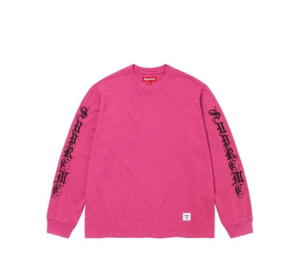 Buy Supreme Old English L/S Top Magenta (FW24) at Sasom – Authentic and Ready to Ship