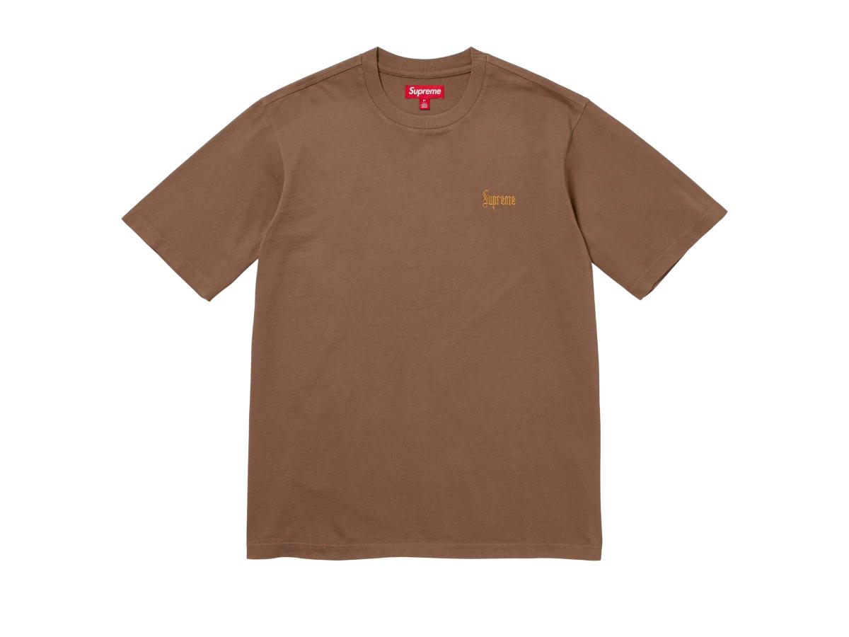 Supreme Supreme Old English Tee Brown (FW24)