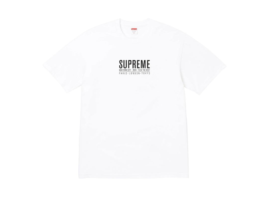 Supreme Supreme Paris Tee White (SS24)