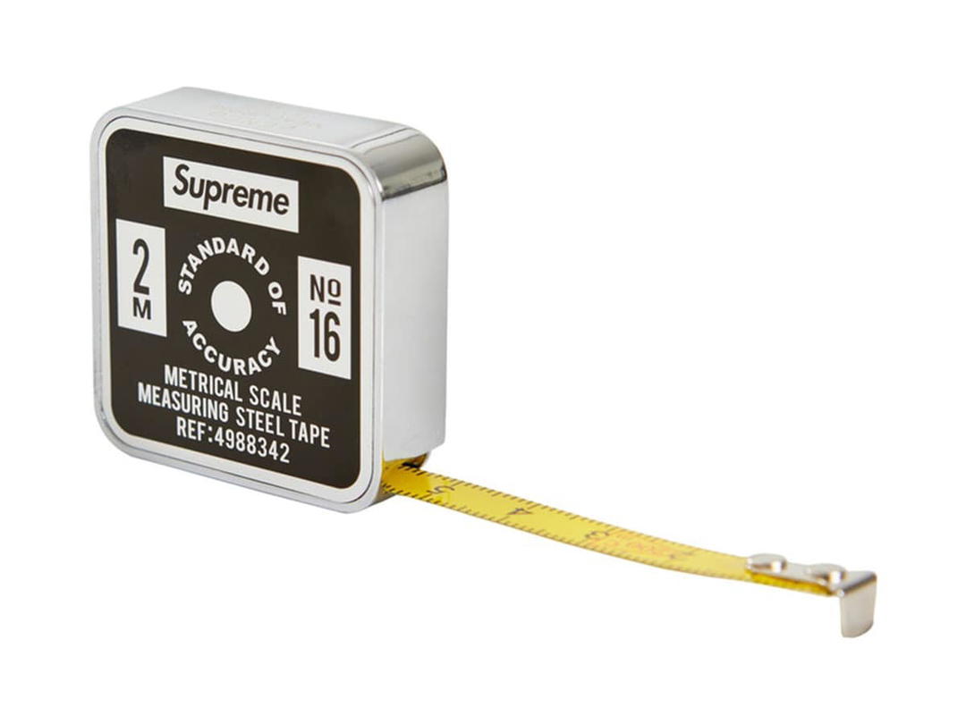 Supreme Supreme Penco Tape Measure (Metric) Black