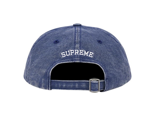 Supreme Supreme Pigment Canvas S Logo 6-Panel Cap Navy - view 2