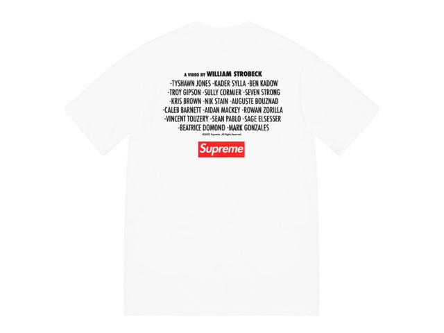 Supreme Supreme Play Dead Tee White - view 2