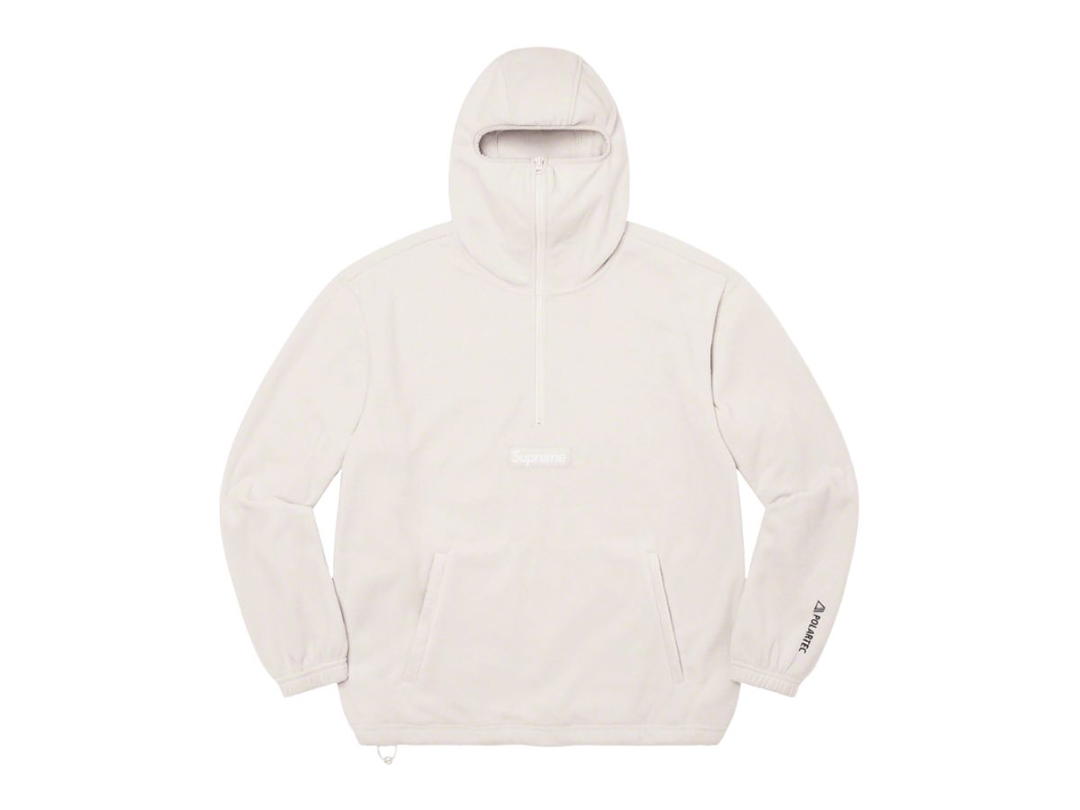 Supreme Supreme Polartec Facemask Half Zip Pullover Stone