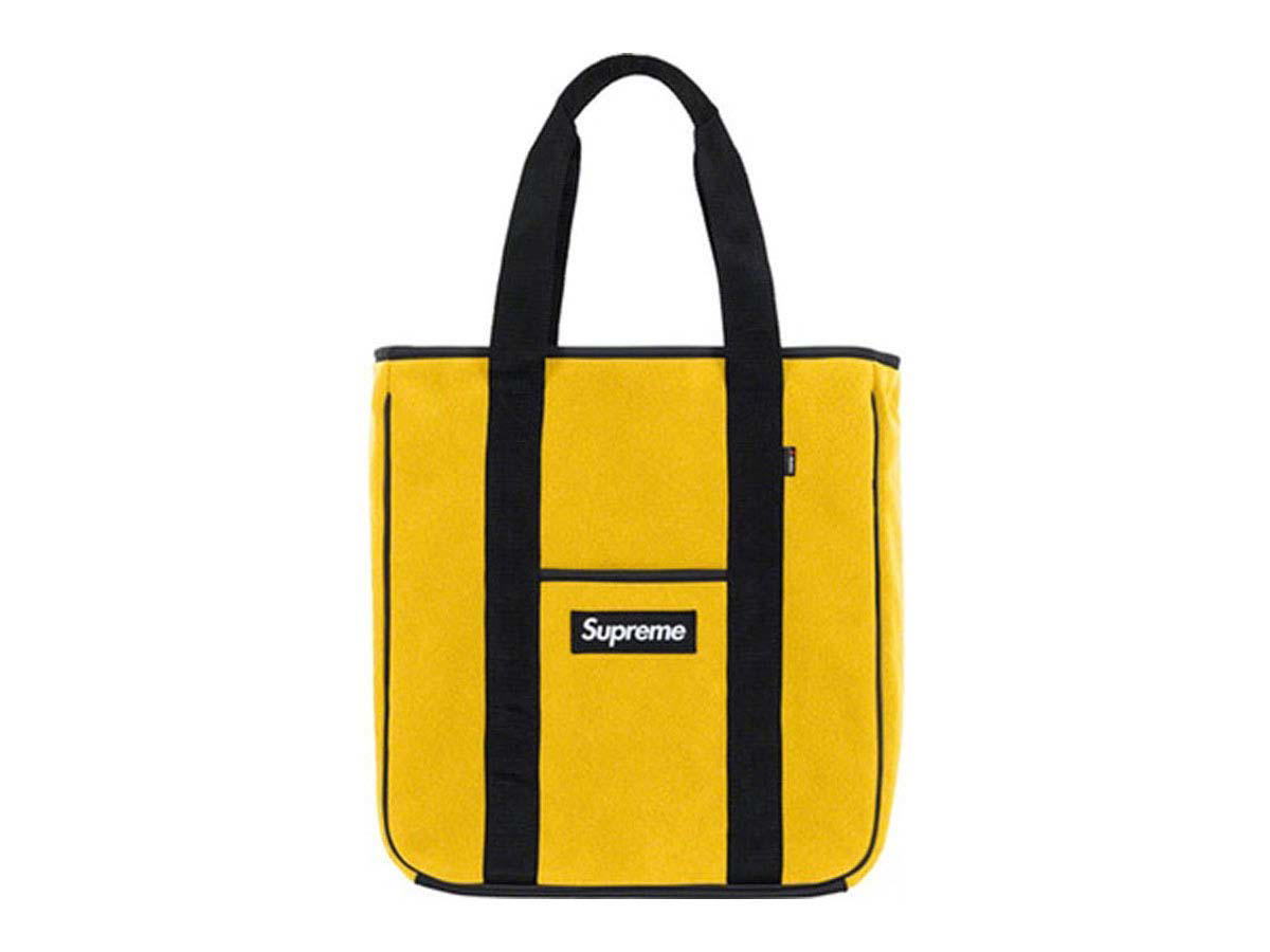 Supreme Supreme Polartec Tote Yellow