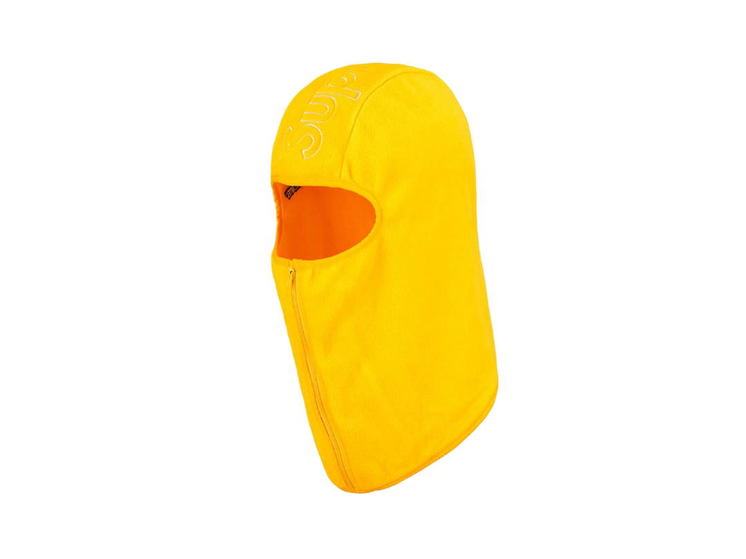 Supreme Supreme Polartec Zip Balaclava Yellow (FW23)