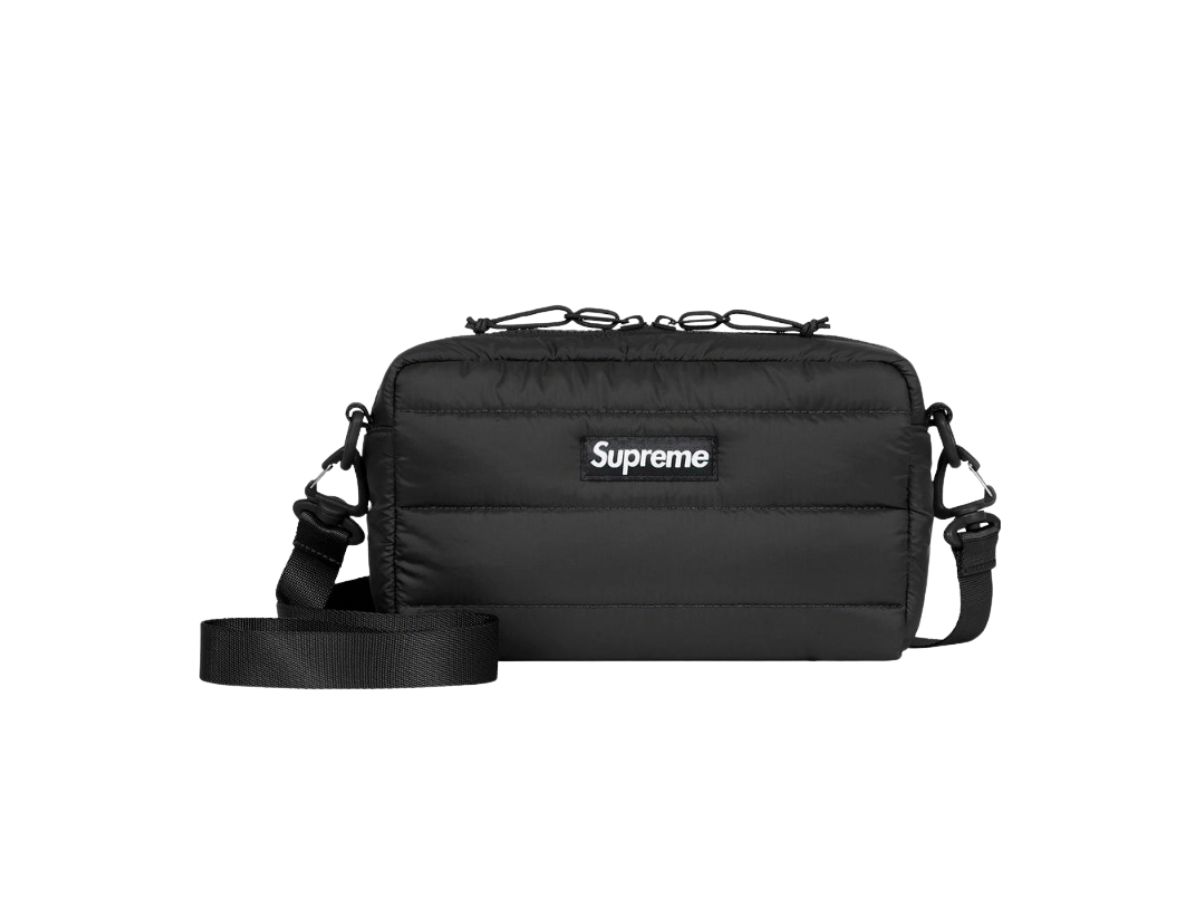 Supreme Puffer Side Bag Black Shop Authentic at SASOM