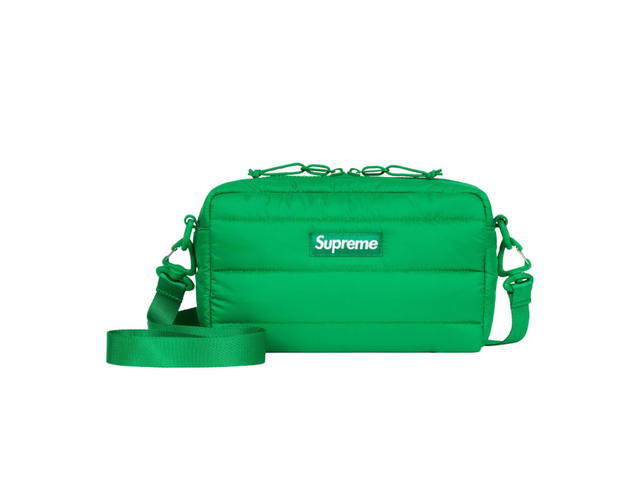 Supreme Supreme Puffer Side Bag Green - view 1